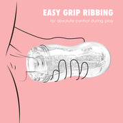 Chisa - Original Portable Lewd Cup - Cup Masturbator - Transparant-Erotiekvoordeel.nl