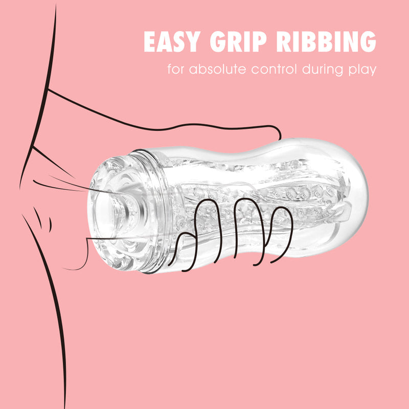 Chisa - Original Portable Lewd Cup - Cup Masturbator - Transparant-Erotiekvoordeel.nl