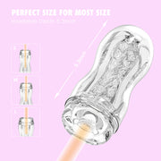 Chisa - Original Portable Porno Cup - Cup Masturbator - Transparant-Erotiekvoordeel.nl