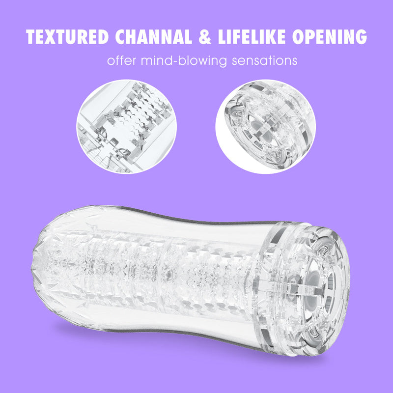 Chisa - Quickshot Portable Cup - Engorged - Cup Masturbator - Transparant-Erotiekvoordeel.nl