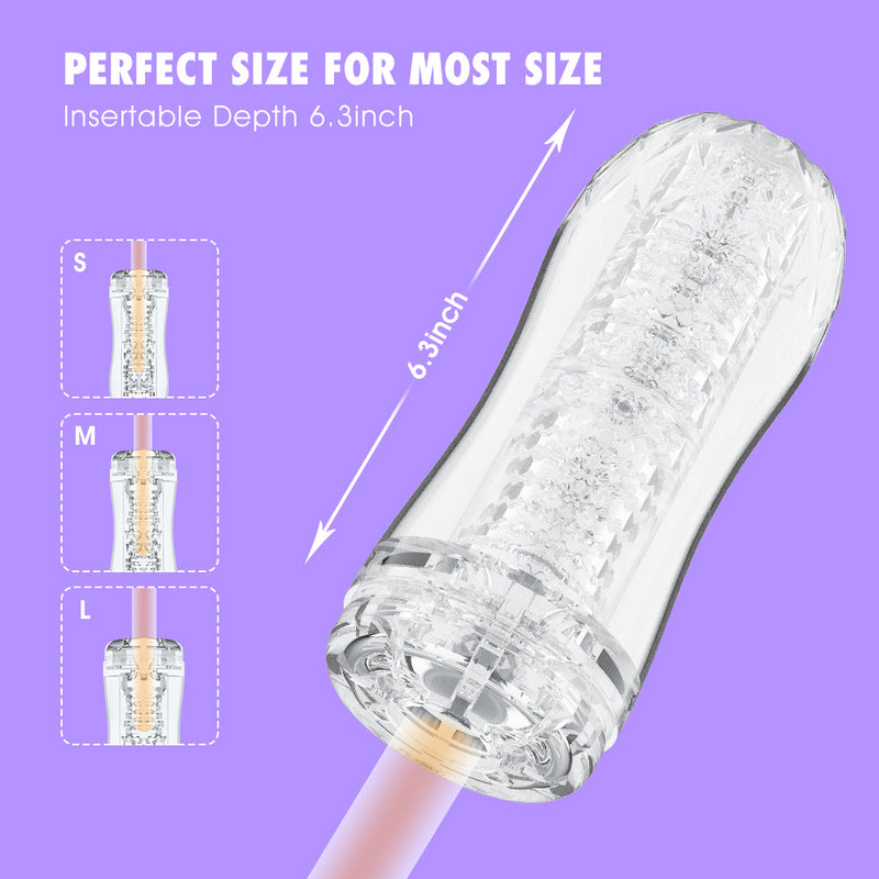 Chisa - Quickshot Portable Cup - Engorged - Cup Masturbator - Transparant-Erotiekvoordeel.nl