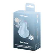 Satisfyer - Sea Pony - Luchtdruk Vibrator - Blauw