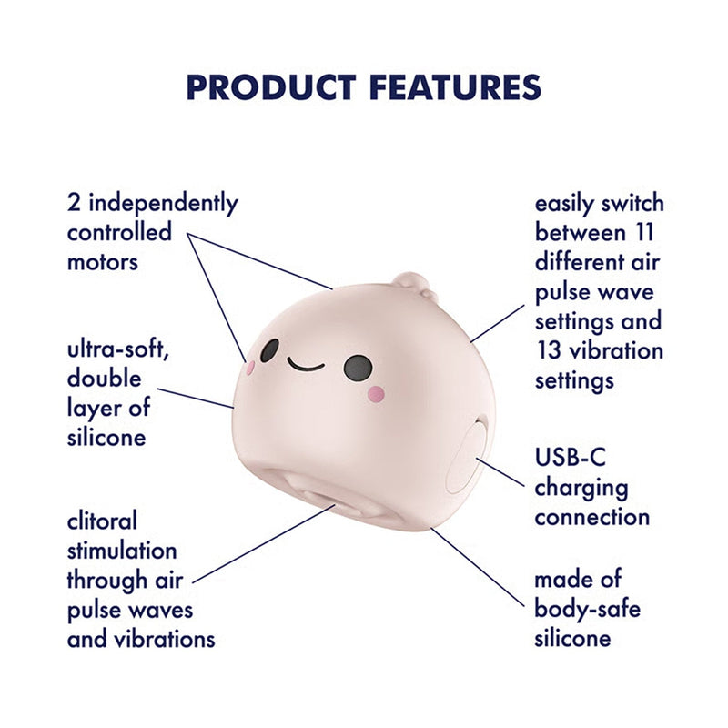 Satisfyer - Mochi - Luchtdruk Vibrator - Beige