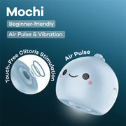 Satisfyer - Mochi - Luchtdruk Vibrator - Frost Blue