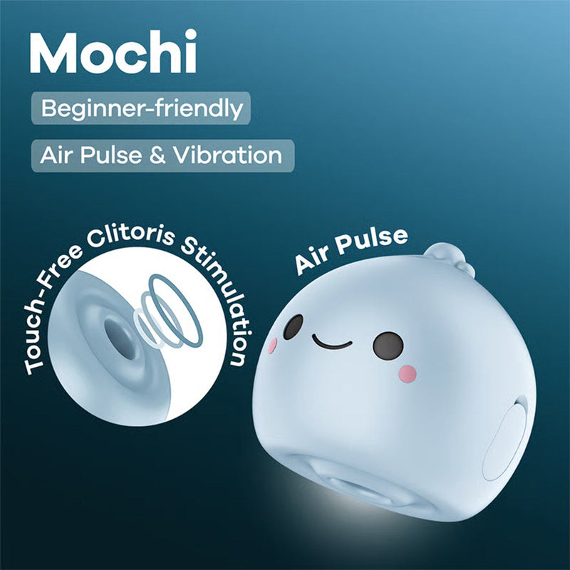Satisfyer - Mochi - Luchtdruk Vibrator - Frost Blue
