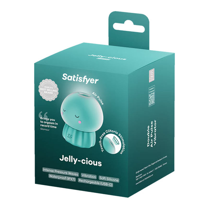Satisfyer - Jelly-cious - Luchtdruk Vibrator - Groen