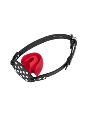 Rimba - Mondknevel met Bit - Zwart/Rood