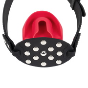 Rimba - Mondknevel met Bit - Zwart/Rood