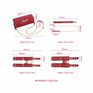 Kiotos - BDSM Fancy 5 Item Kit - Luxe Draagtas met 5 Verschillende BDSM Artikelen - Roze