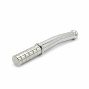 Kiotos - Mega Steel Dildo Curve - RVS - 31,5 cm lengte - Weegt 1 kg