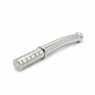 Kiotos - Mega Steel Dildo Curve - RVS - 31,5 cm lengte - Weegt 1 kg
