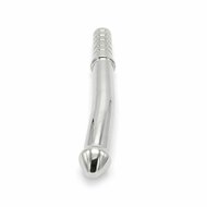 Kiotos - Mega Steel Dildo Curve - RVS - 31,5 cm lengte - Weegt 1 kg
