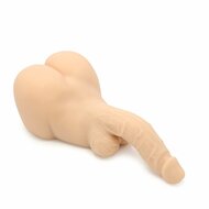 Kiotos - Masturbator & Dildo Pussy - 2-in-1 - lichte huidskleur