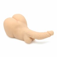 Kiotos - Masturbator & Dildo Pussy - 2-in-1 - lichte huidskleur