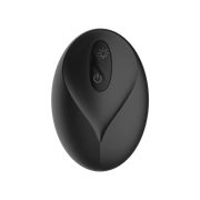 IY - Krax - Buttplug met Vibratie en Stootbeweging - Met LED-licht - Zwart