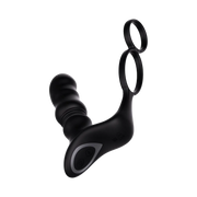 IY - Womp - Stotende en Vibrerende Prostaatmassager met Afstandsbediening - Zwart