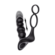 IY - Womp - Stotende en Vibrerende Prostaatmassager met Afstandsbediening - Zwart