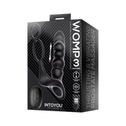 IY - Womp - Stotende en Vibrerende Prostaatmassager met Afstandsbediening - Zwart