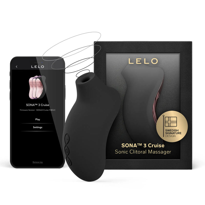 Lelo - Sona 3 Cruise - Luchtdruk Vibrator - Zwart
