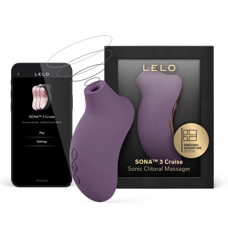 Lelo - Sona 3 Cruise - Luchtdruk Vibrator - Plum