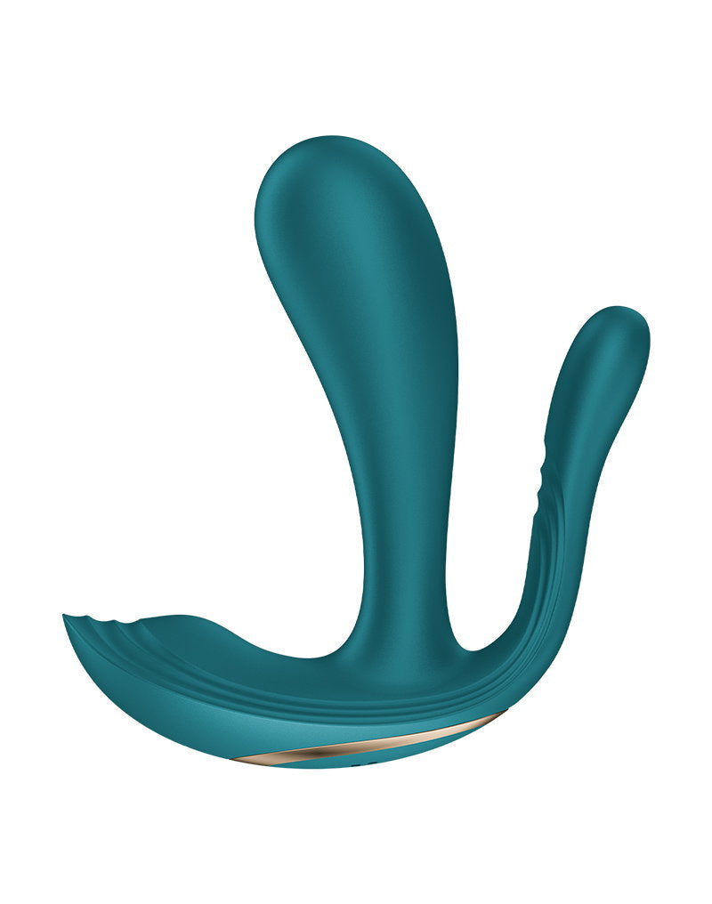 Satisfyer - Battery Series - Top Secret+ - G-Spot Vibrator - Flessengroen