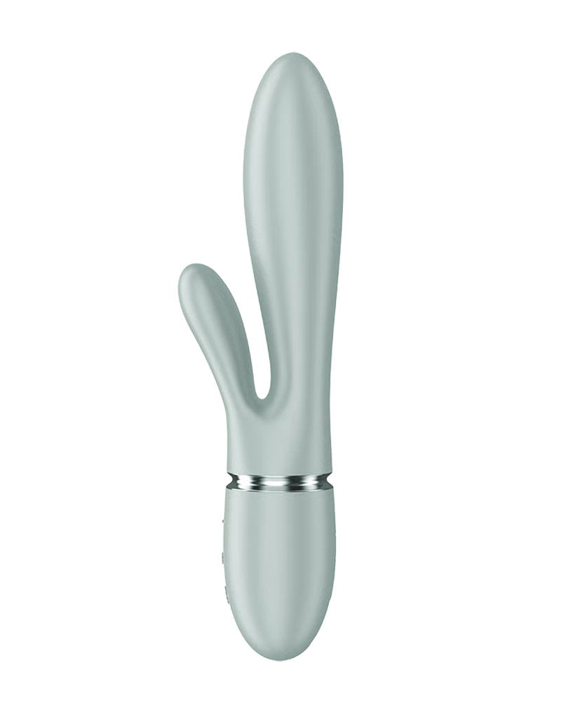 Satisfyer - Pearl Bunny 2 - Roterende Rabbit Vibrator - Grijsgroen