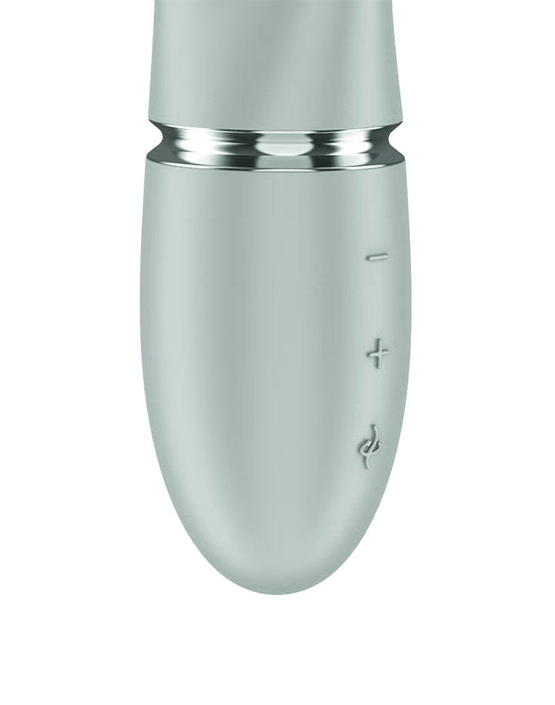 Satisfyer - Pearl Bunny 2 - Roterende Rabbit Vibrator - Grijsgroen