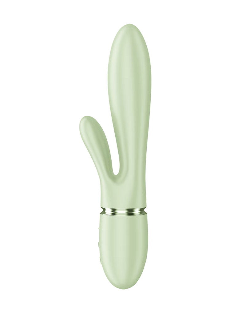 Satisfyer - Pearl Bunny 2 - Roterende Rabbit Vibrator - Lichtgroen