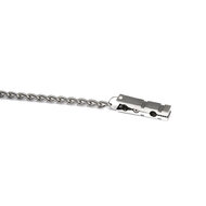 Liebe Seele - Tepelklemmen Wasknijper - Met Ketting - Zware Kwaliteit - Extreem - Zilver
