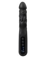 Rimba - Sensual Nights SN06 - Realistische Rabbit Vibrator - Zwart