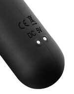 Rimba - Sensual Nights SN06 - Realistische Rabbit Vibrator - Zwart