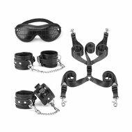 Liebe Seele - Temptation - Bed Bondageset - Crocodile PU-leer - Geimporteerd uit Japan