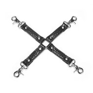 Liebe Seele - Temptation - Advanced Bondageset - Crocodile PU-leer - 8 delen - Geimporteerd uit Japan
