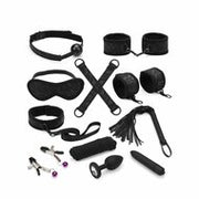 Liebe Seele - Anime Manga Bondageset - Zwart Kant en Neoprene - 11 delen - Zeer Compleet - Geimporteerd uit Japan