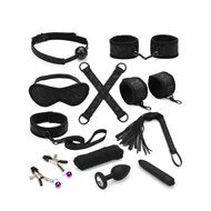 Liebe Seele - Anime Manga Bondageset - Zwart Kant en Neoprene - 11 delen - Zeer Compleet - Geimporteerd uit Japan