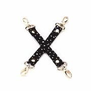 Liebe Seele - Starry Nights - Bondageset - Zwart met Sterretjes - Superzachte Voering - 7 delen - Geimporteerd uit Japan