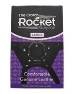 The Vice - Strap-On Harnas - The Crotch Rocket - Zwart - Uniek ontwerp - Ook te gebruiken met kuisheidskooi - Maat S