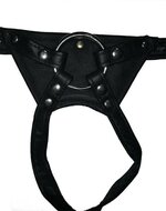 The Vice - Strap-On Harnas - The Crotch Rocket - Zwart - Uniek ontwerp - Ook te gebruiken met kuisheidskooi - Maat S