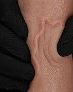 LoveToy - Dubbellaags Siliconen Dildo - 20.5 cm x diameter 4 cm - Bruin