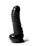 WAD - Klusterfuck - Anaal Dildo - 20 cm - Zwart