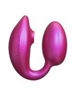 Love to Love - Wonderlover - Luchtdruk Vibrator en G-spot Vibrerend Eitje - Roze