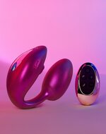 Love to Love - Wonderlover - Luchtdruk Vibrator en G-spot Vibrerend Eitje - Roze