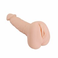 Kiotos - Masturbator & Dildo Pussy 2-in-1 - lichte huidskleur