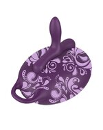 Bouncy Bliss - Classic - Zit-vibrator - Hands-free Vibrator - Vibrator-kussen - Paars