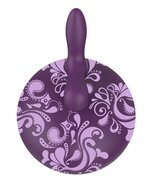 Bouncy Bliss - Classic - Zit-vibrator - Hands-free Vibrator - Vibrator-kussen - Paars