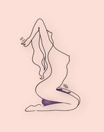 Bouncy Bliss - Classic - Zit-vibrator - Hands-free Vibrator - Vibrator-kussen - Paars