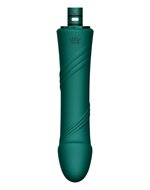 ZALO - Sesh - Verwarmende Stotende Vibrator met Afstandsbediening - Smaragd Groen