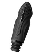 ZALO - Sesh - Verwarmende Stotende Vibrator met Afstandsbediening - Obsidian Zwart
