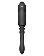 ZALO - Sesh - Verwarmende Stotende Vibrator met Afstandsbediening - Obsidian Zwart