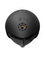 ZALO - Sesh - Verwarmende Stotende Vibrator met Afstandsbediening - Obsidian Zwart
